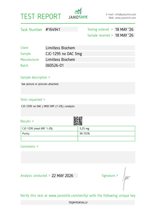 CJC-1295 NO DAC 5mg