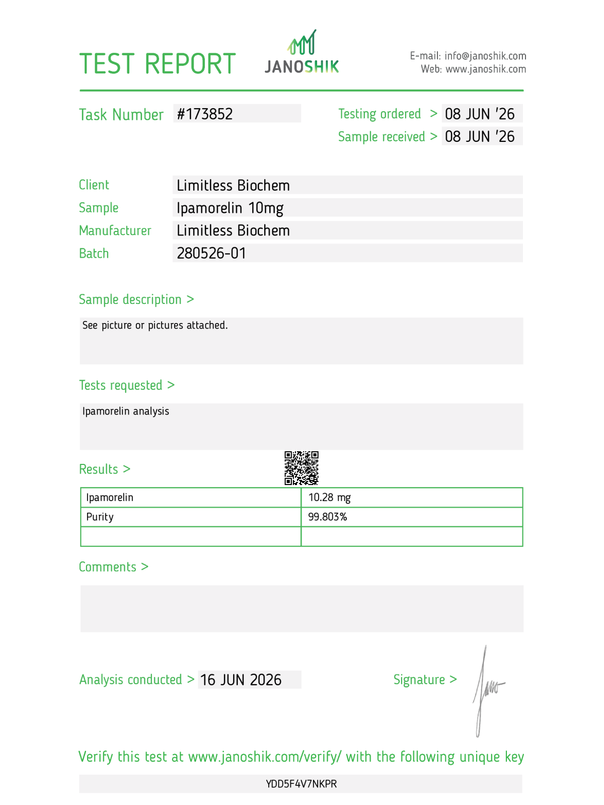 Ipamorelin 10mg