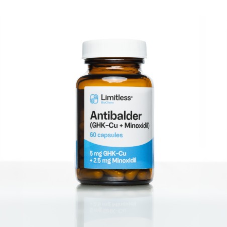 Antibalder GHK-Cu + Minoxidil – 60 capsules